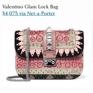 Valentino Glam Lock Bag - LIMITED EDITION
